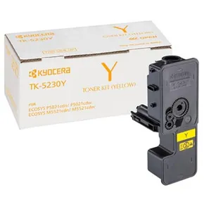 Kyocera originál toner TK-5230Y, yellow, 2200str., 1T02R9ANL0, Kyocera M5521cdn,M5521cdw, P5021cd,P5021cdw, O